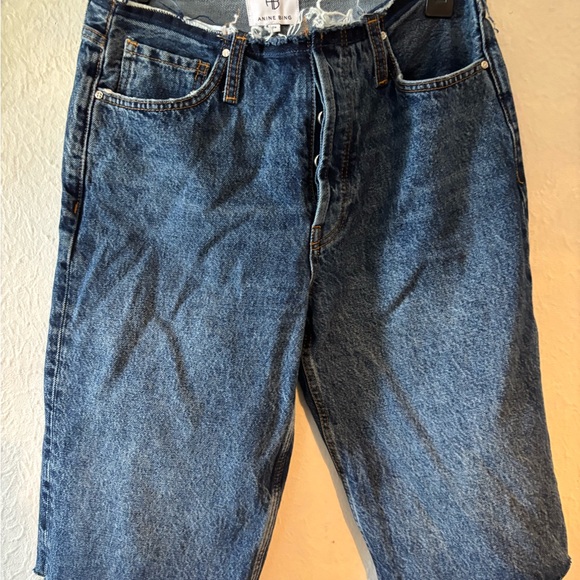Anine‎ Bing Long Jean Shorts - Picture 1 of 7